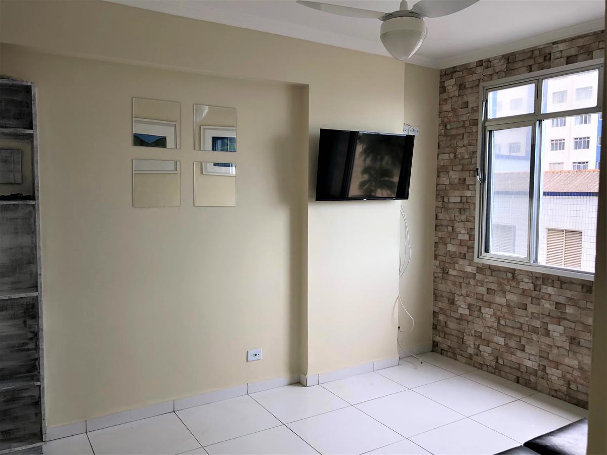 Ferienwohnung Apto Frente Ao Mar Com Vista Maravilhosa Praia Grande  Exterior foto